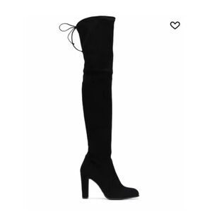 Stuart Weitzman Black Over-the-Knee Boots